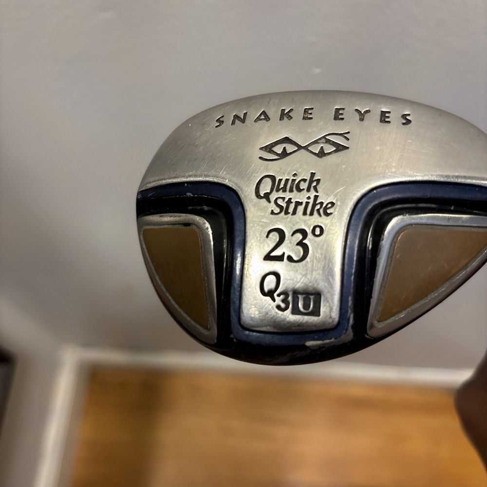 Snake Eyes Quick Strike Q3U Hybrid 23° Graphite ProLaunch‎ With Headcover RH 42"